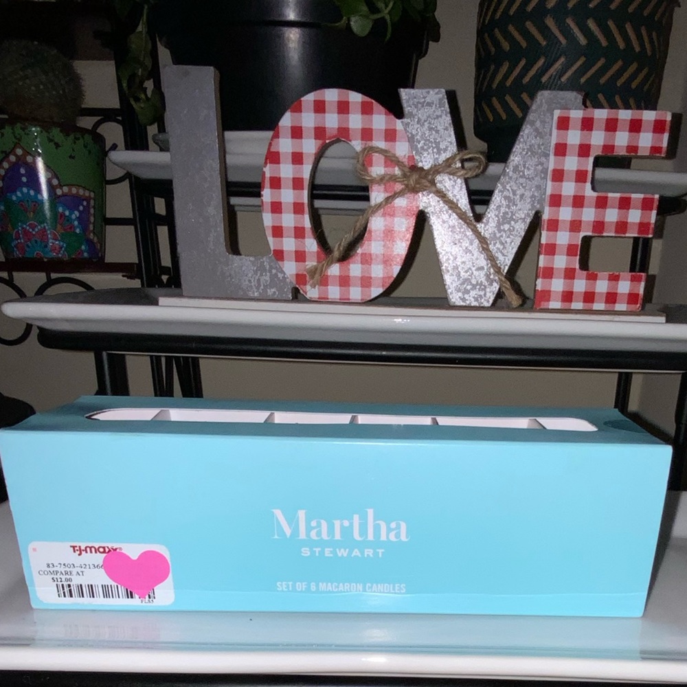 Martha Stewart Set of 6 Macaron Candles - Picture 3 of 13
